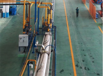 海底電纜生產(chǎn)車間