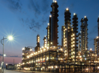 丁二烯項(xiàng)目夜景