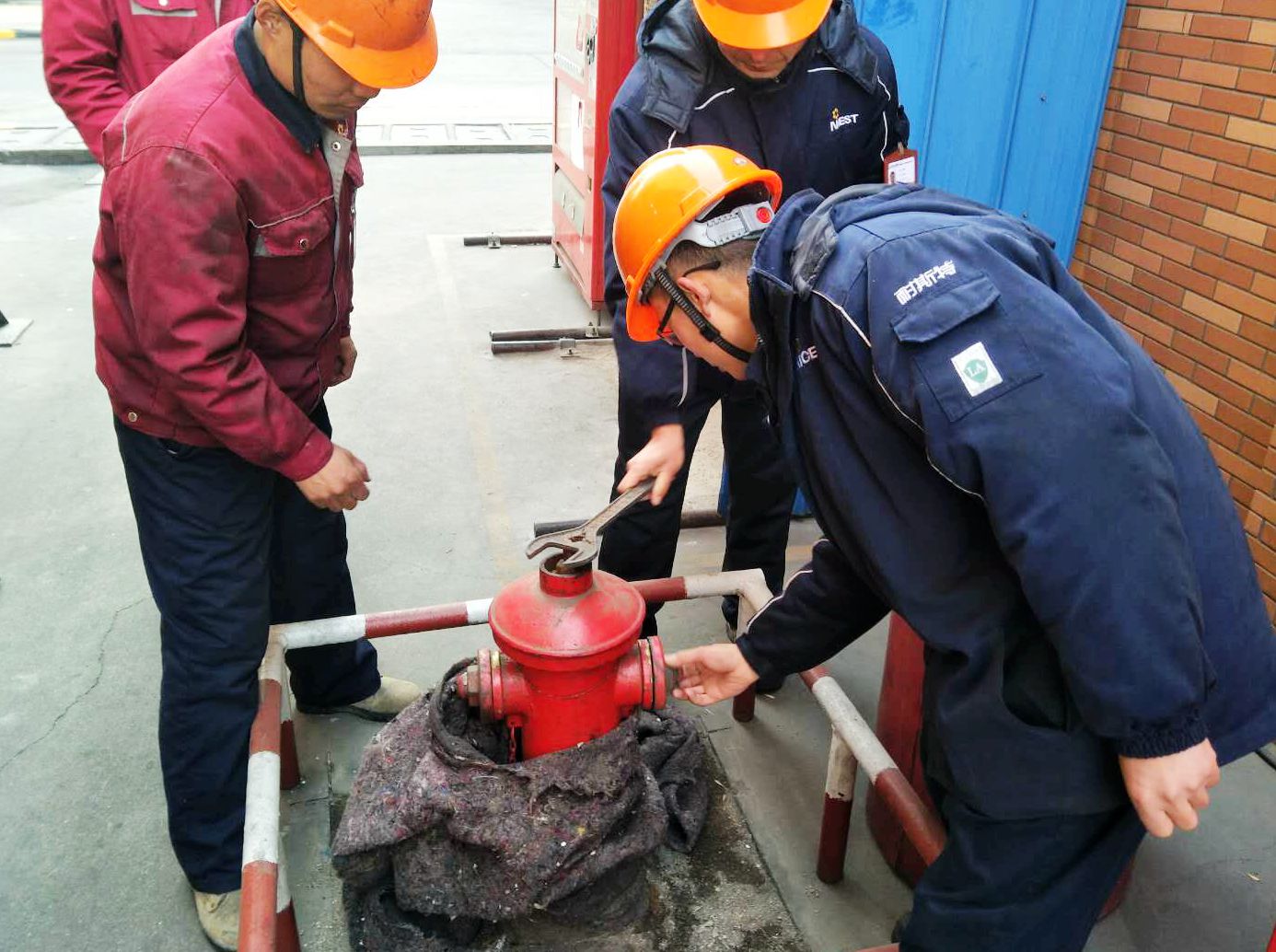 炭黑公司組織開展應急演練活動