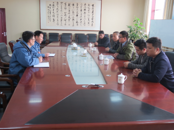 園區辦一行到威特公司參觀考察